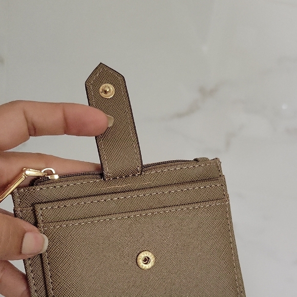 Anne Klein Tan Key & Card Holder - Picture 2 of 4
